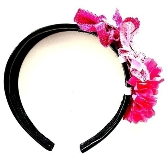 5 for $25!   Sparkle/Sequin/Pearl Headband Embellishment, Bow, Flowers! - Picture 3 of 8
